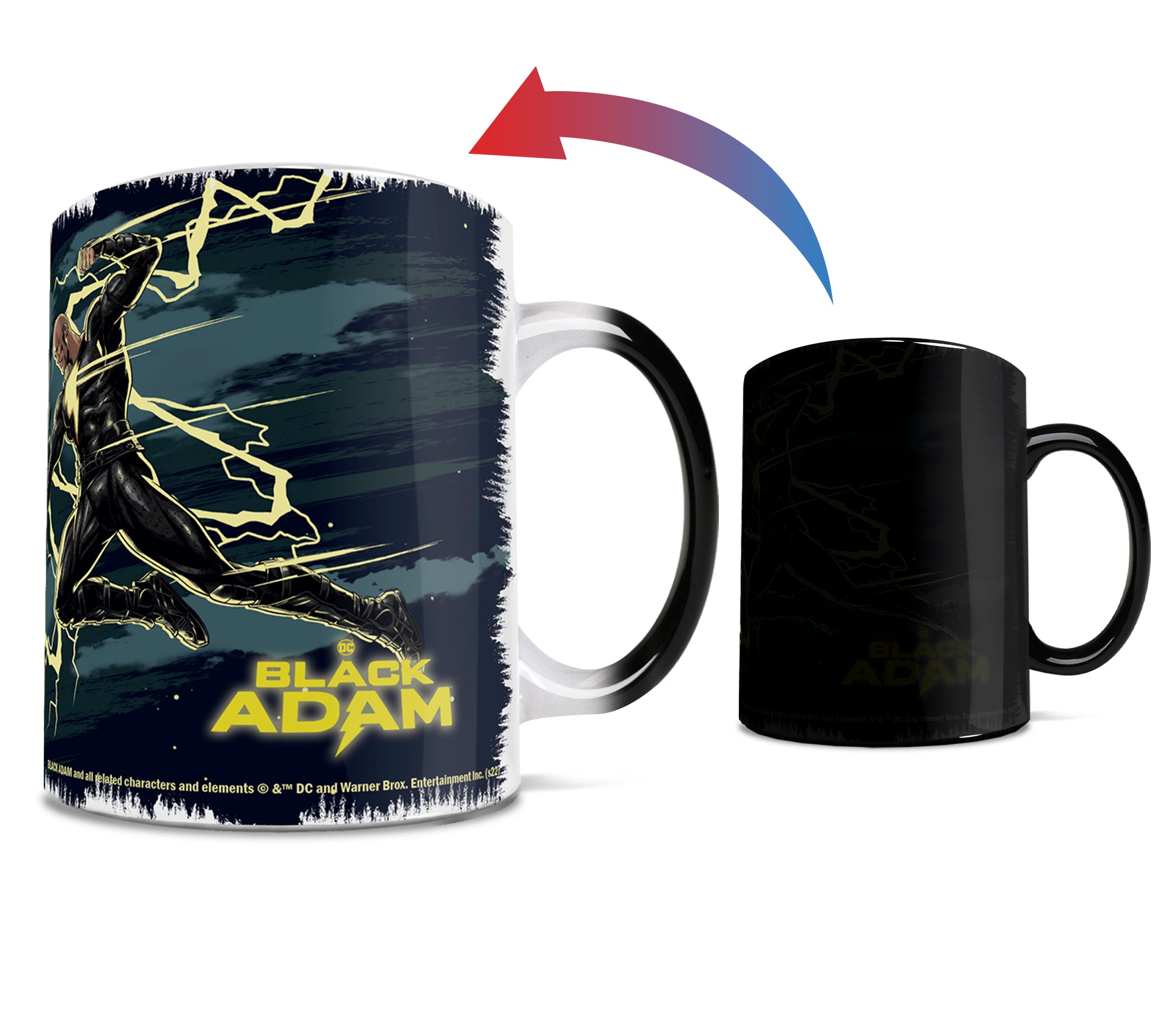 Black Adam (Hawkman Vs. Black Adam) Morphing Mugs® Heat-Sensitive Mug MMUG1414